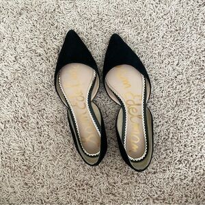 Sam Edelman Rodney d’Orsay Suede Pointy Toe Flats